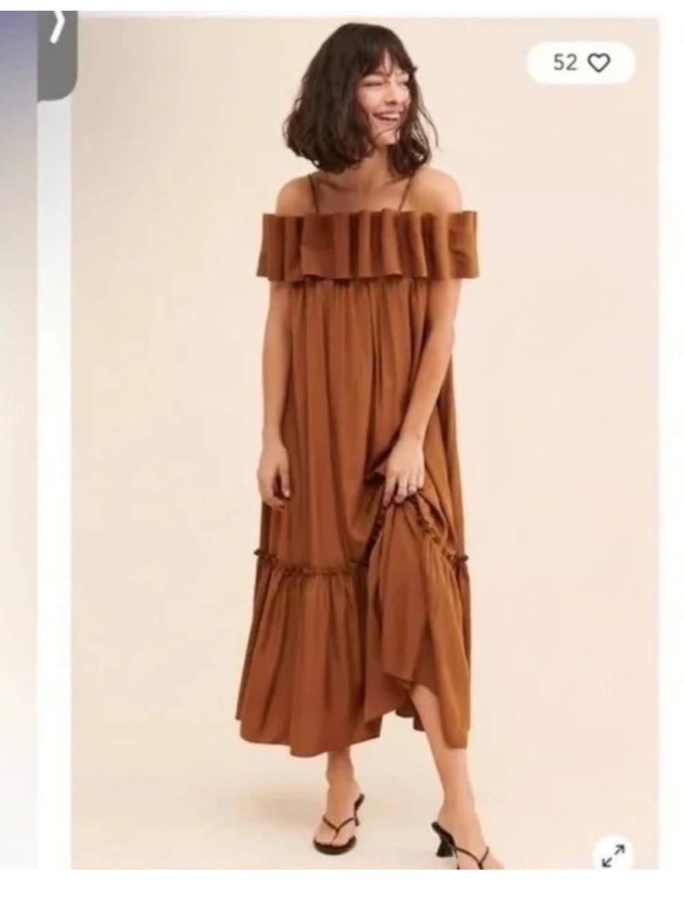 Mare Mare Off-The-Shoulder Structured Dress